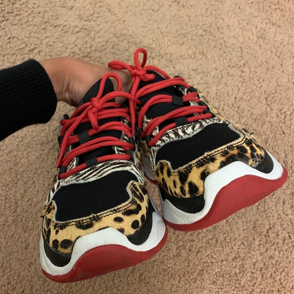 ❗️SOLD❗️Aldo Fashion Animal Print Sneakers - Picture 2 of 6